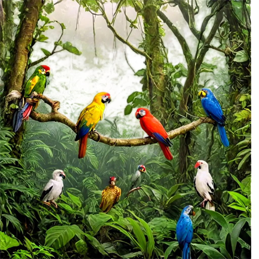 Vibrant-Birds-in-Jungle-HighQuality-PNG-Image-for-Nature-and-Wildlife-Projects