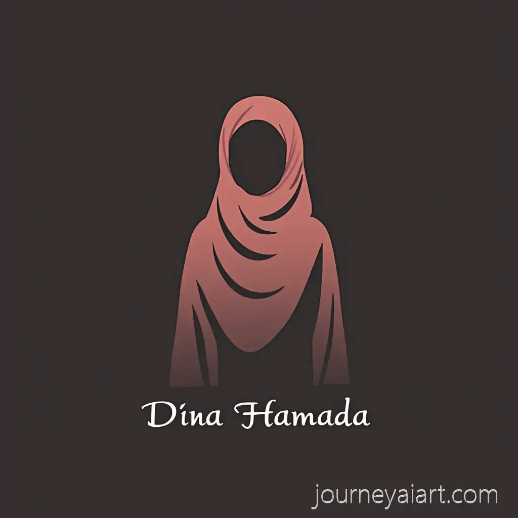 Elegant-Hijab-Fashion-Logo-Featuring-Dina-and-Hamada-Names