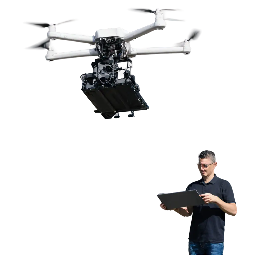 HighQuality-PNG-Image-of-Drone-and-Operator-Enhance-Visual-Clarity-and-Detail