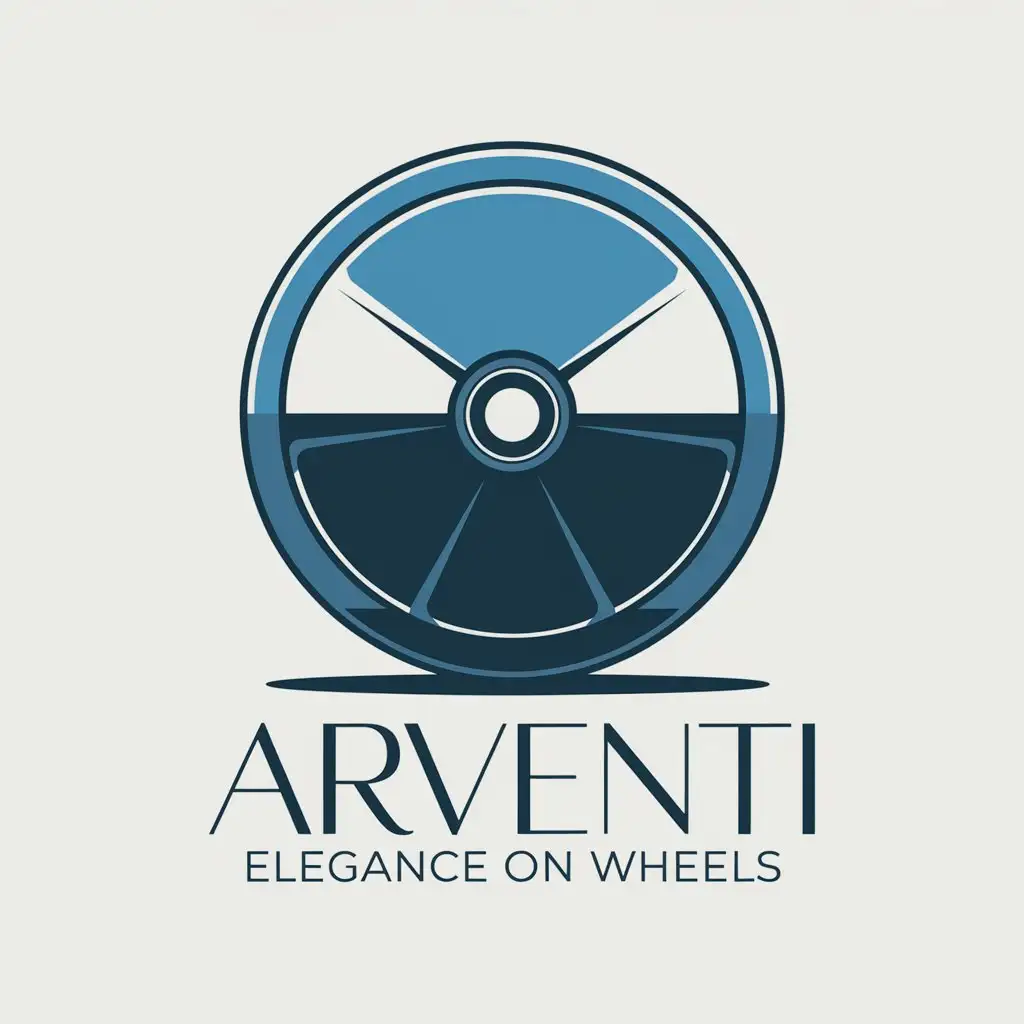 LOGO Design for Arventi Elegance on Wheels Luxury Car Accessories