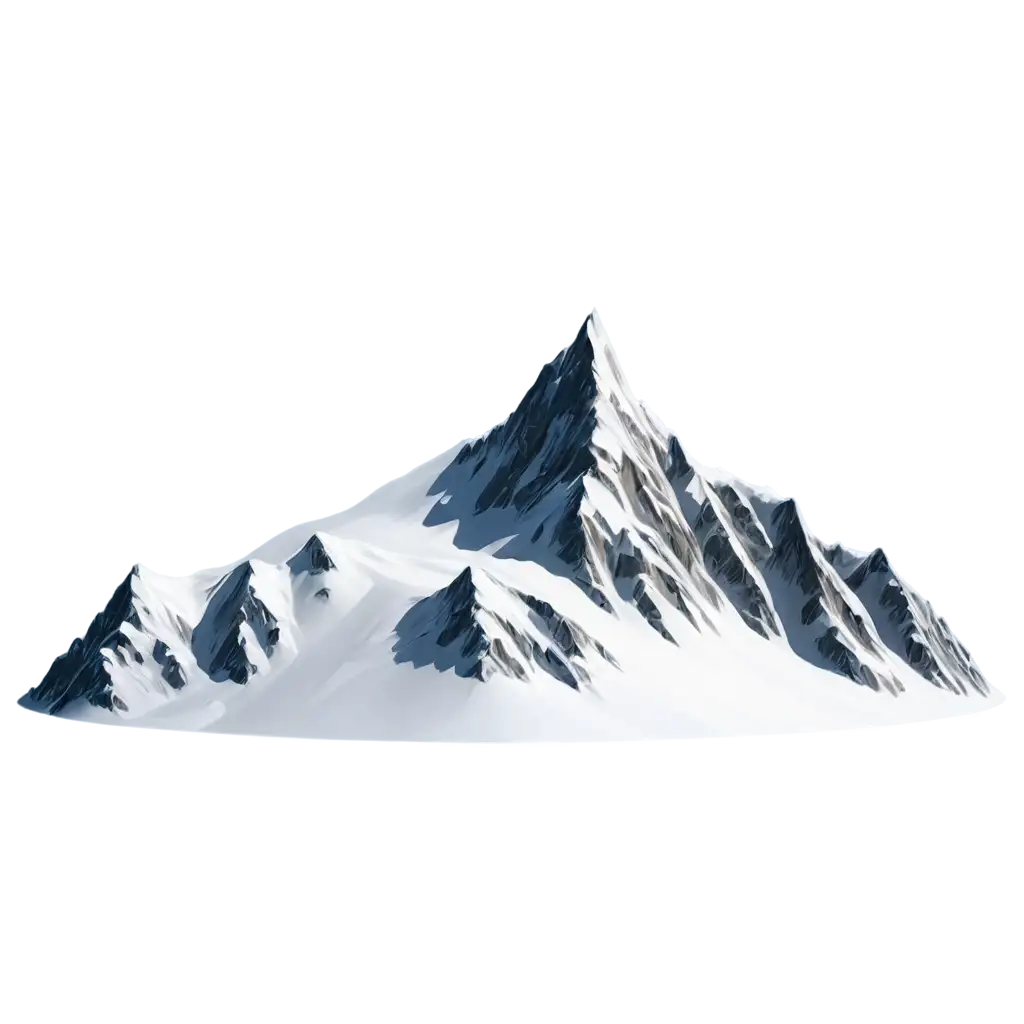 3D-SnowCovered-Mountain-Tops-PNG-Image-for-Stunning-Visual-Clarity