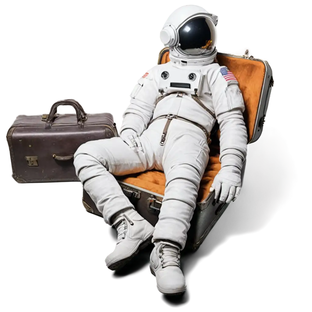 Dead-Astronaut-on-a-Suitcase-PNG-Image-HighQuality-Transparent-Artwork-for-Digital-Projects