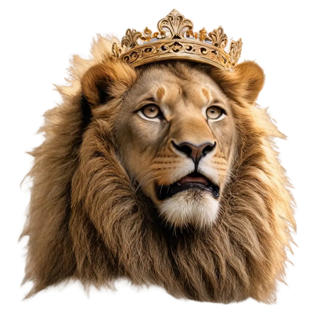 PNG-Image-Name-of-Jesus-with-a-Lion-Face-and-Crown-Background