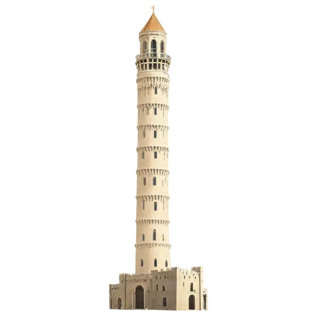 Tall-Tower-PNG-Illustration-for-Versatile-Design-and-Creative-Use