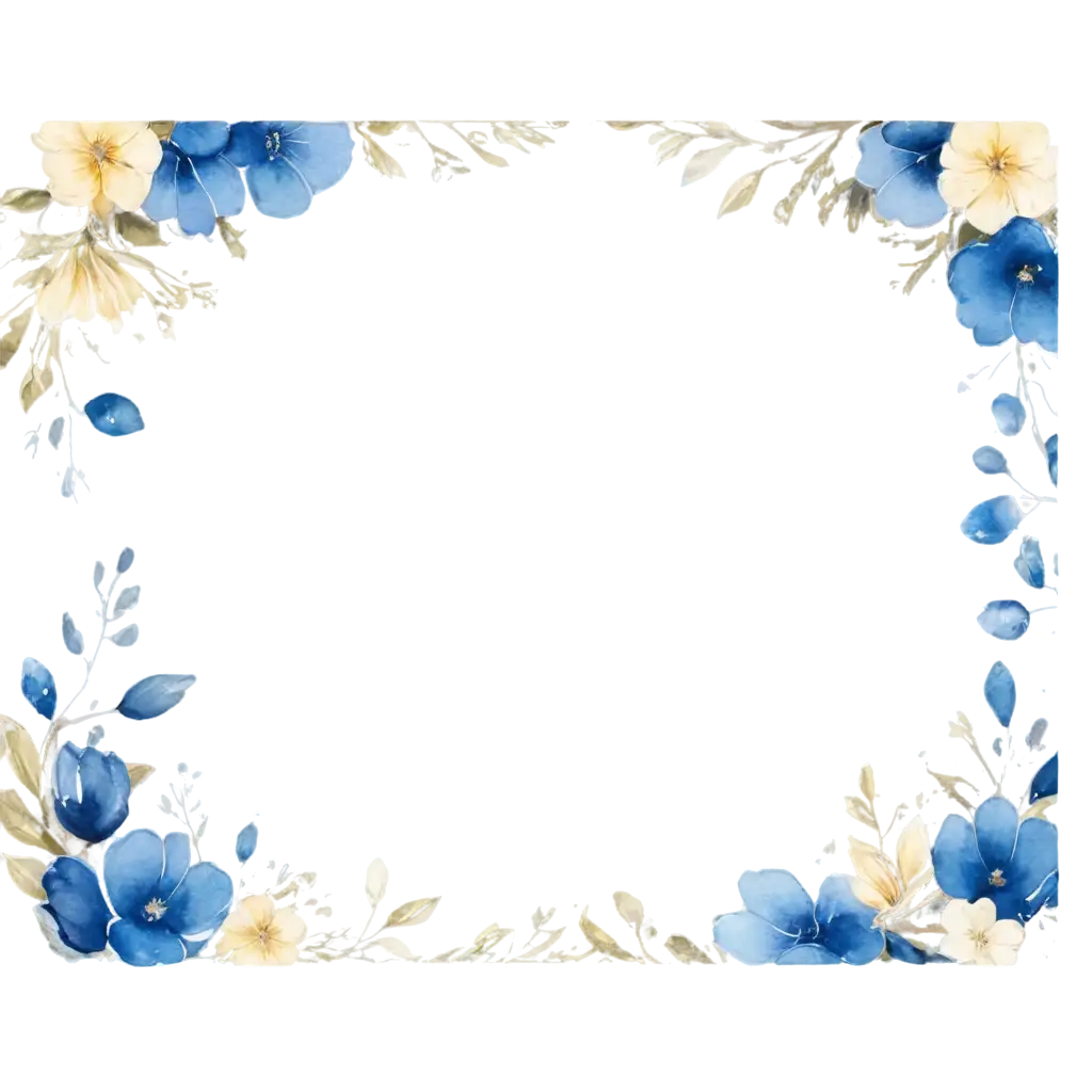 Download-Free-Watercolor-Blue-FlowerPNG-Image-Usage-Guide-Frame-PNG-with-Transparent-Background-Perfect-for-Designs
