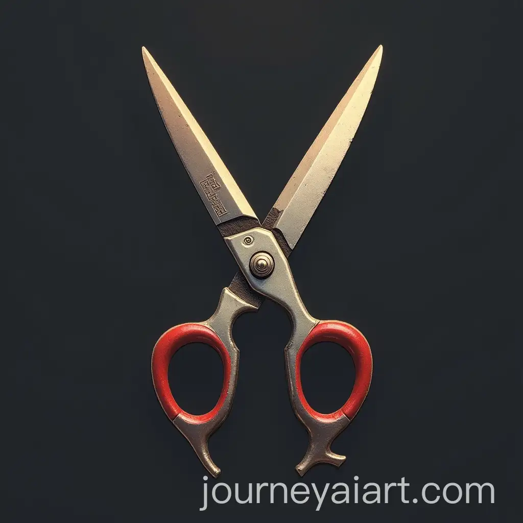 ScissorsShaped-Object-Design-with-Intricate-Details