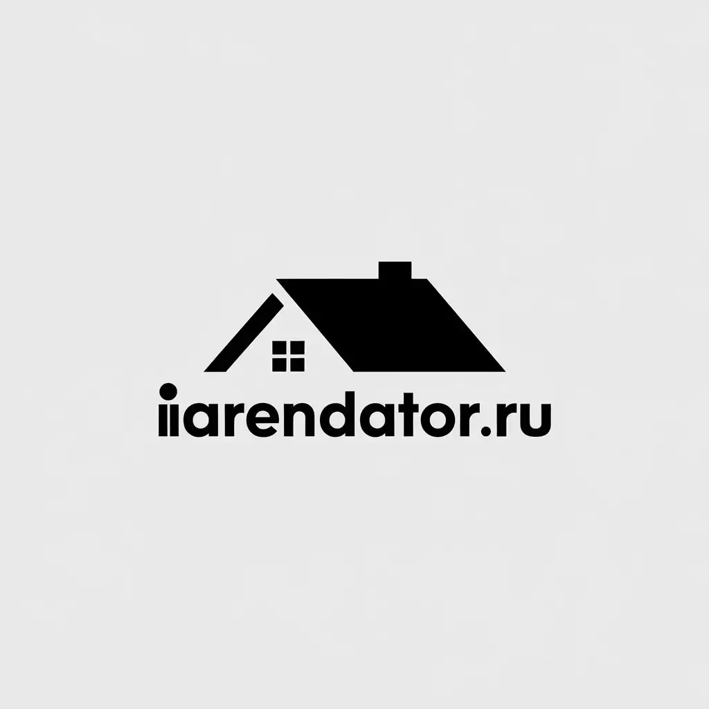 LOGO Design for Iarendatorru Minimalist Roof Theme for Real Estate Industry