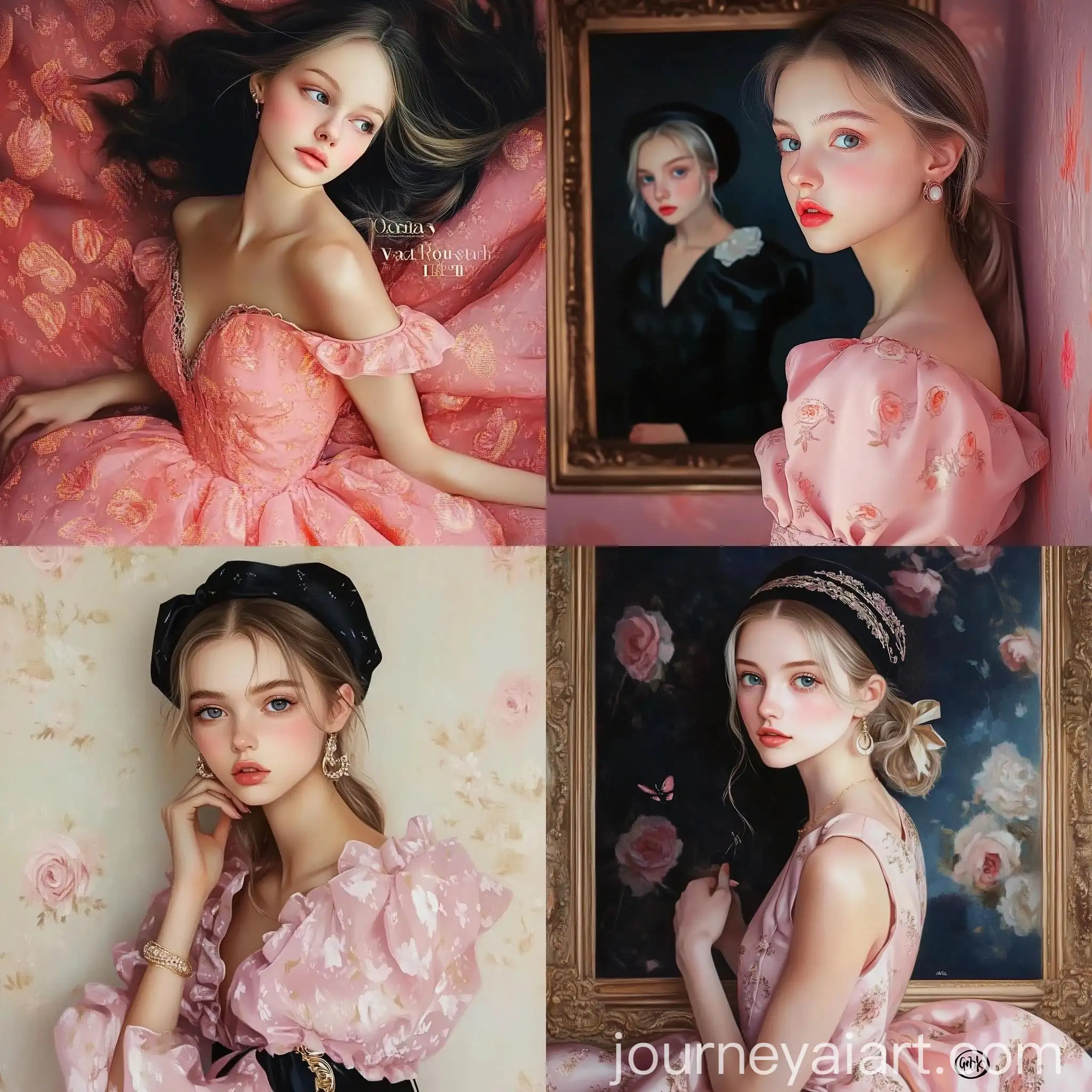 Girl-in-Pink-Dress-Portrait