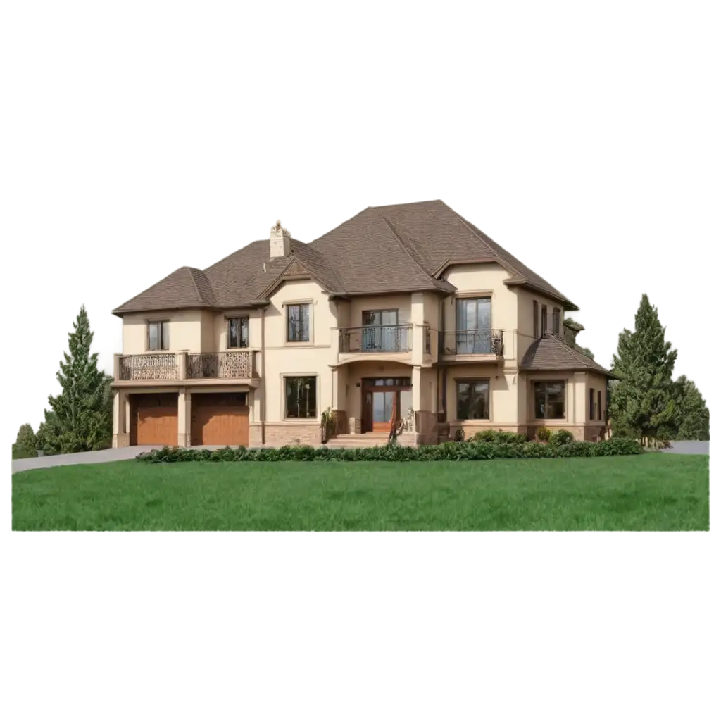 HighQuality-PNG-Image-of-a-Big-House-for-Versatile-Use