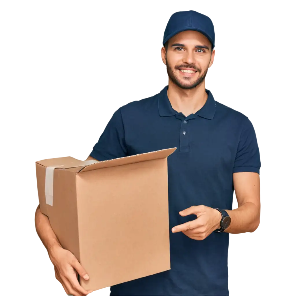 Delivery-Boy-Picking-Up-Box-HighQuality-PNG-Image-for-Versatile-Applications