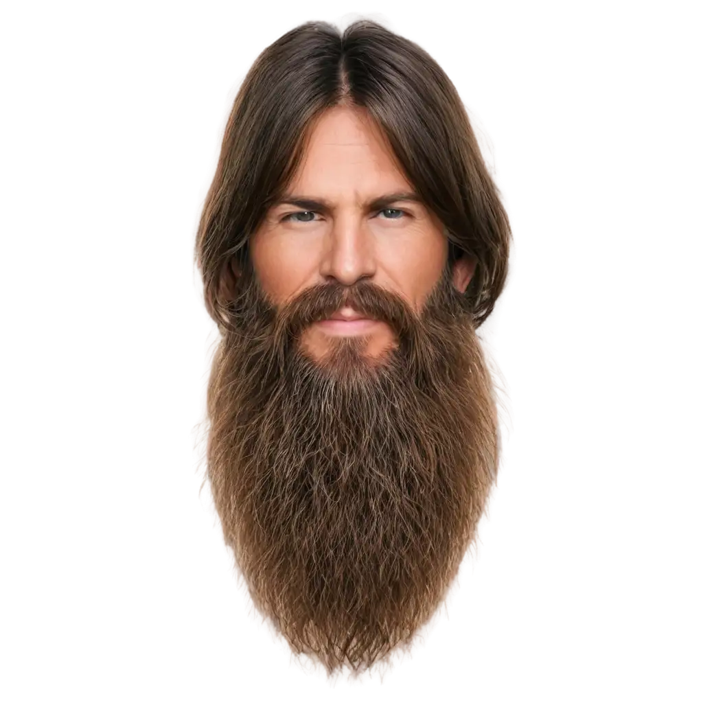 long beard brown