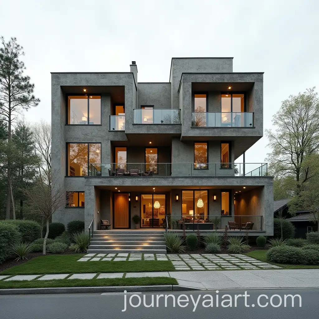 ThreeFloor-Brutalist-Architecture-Home-Design