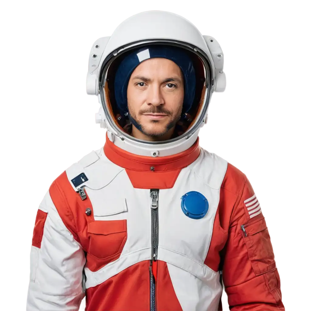 Astronaut-in-Red-and-White-Suit-PNG-Explore-Space-Adventures-in-High-Definition