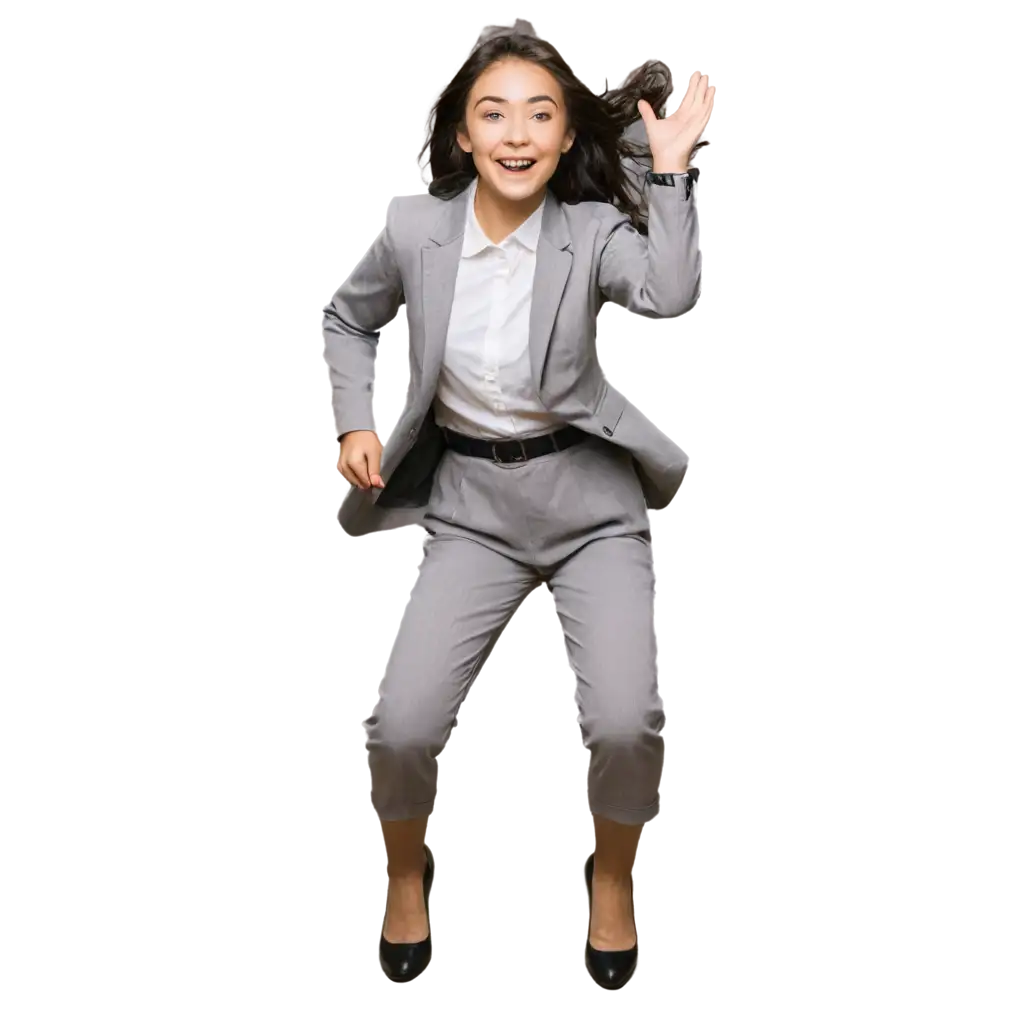 Happy-Uzbek-Businesswoman-Jumping-PNG-HighQuality-Image-for-Professional-Use