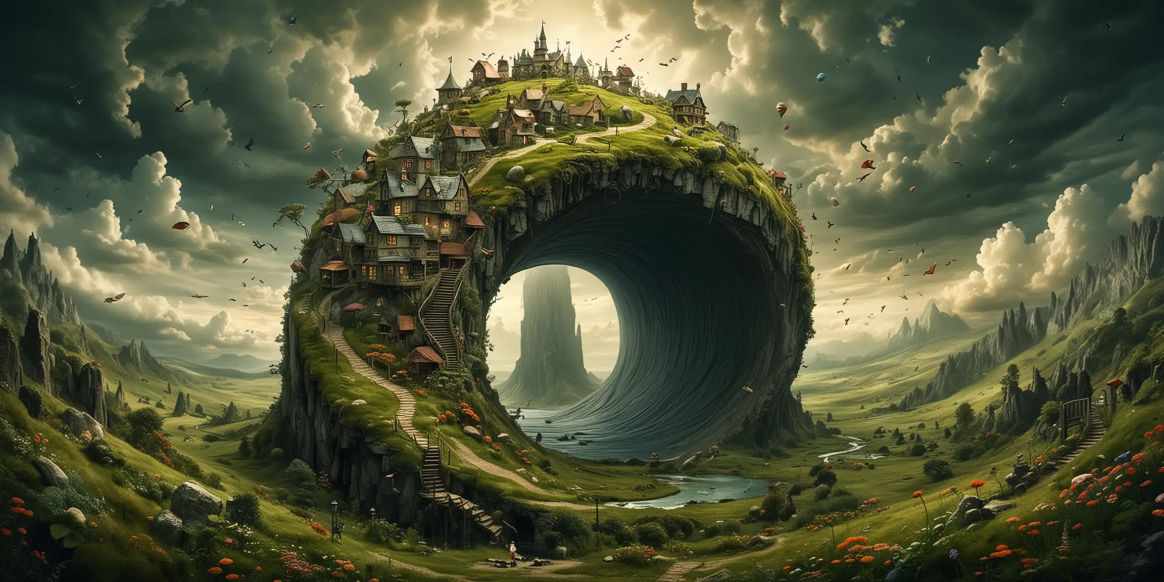 Whimsical Curved Reality with Unbelievable Special Effects