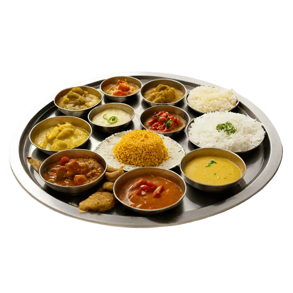 Bengali-Food-Thali-PNG-Authentic-Cuisine-Visualized-in-HighQuality-Format