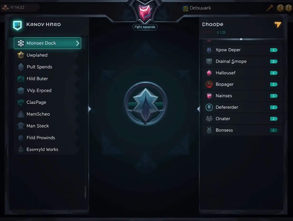 DotaStyle-HighQuality-Game-Main-Menu-UI-Layout