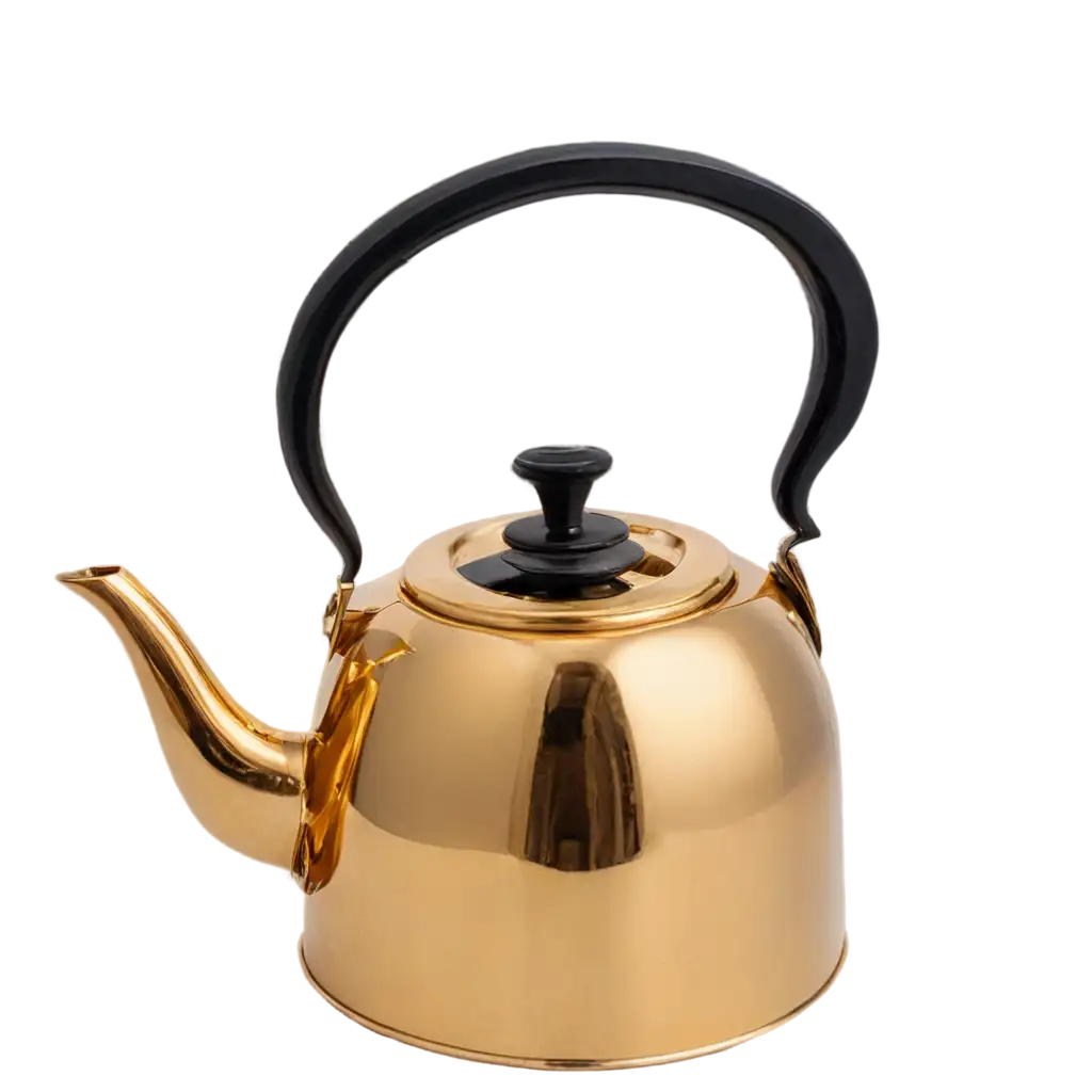 Shining-Golden-Metal-Kettle-PNG-Image-Elegant-Metallic-Object-Illustration