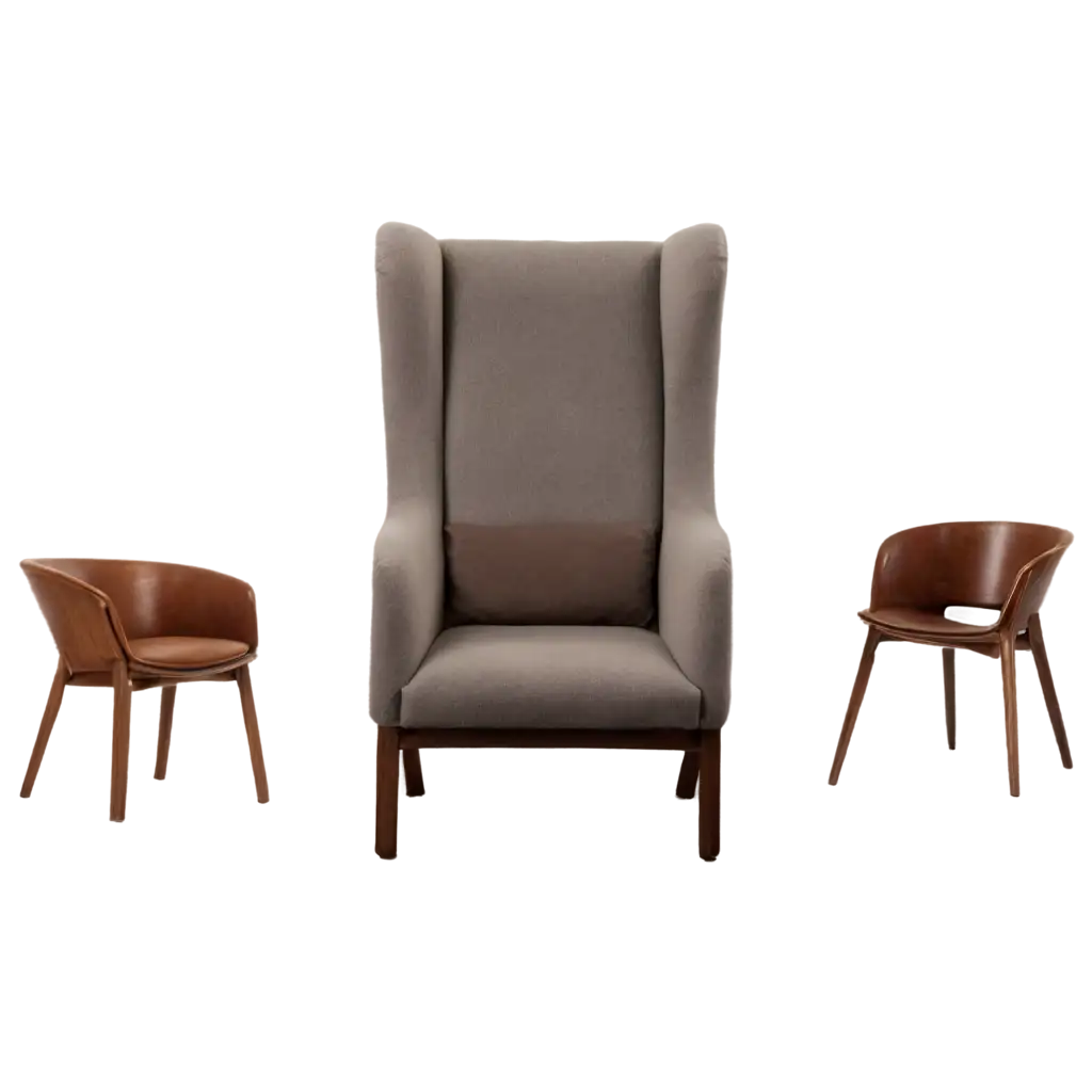 PNG-Image-of-a-Modern-Chair-Enhancing-Interior-Design-Concepts