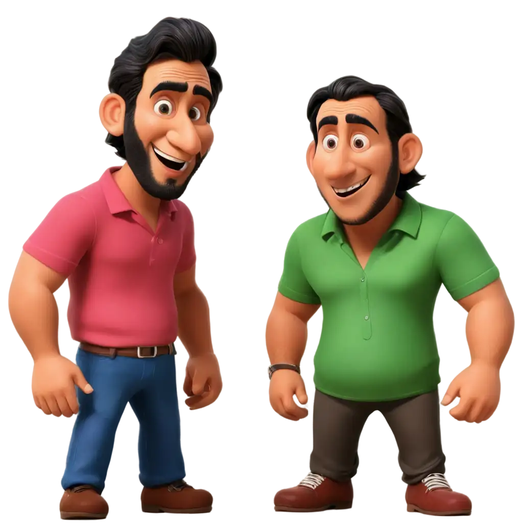 Dynamic-PNG-of-Munna-Bhai-and-Circuit-Animation-Cartoon-A-Visual-Delight