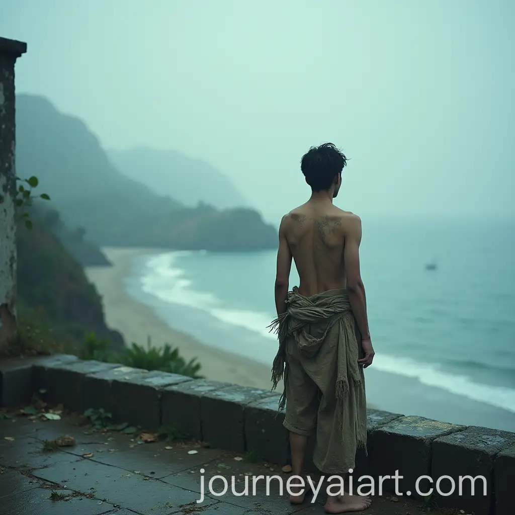 Solitary-Figure-Overlooking-Eerie-PostApocalyptic-Beach-in-3030