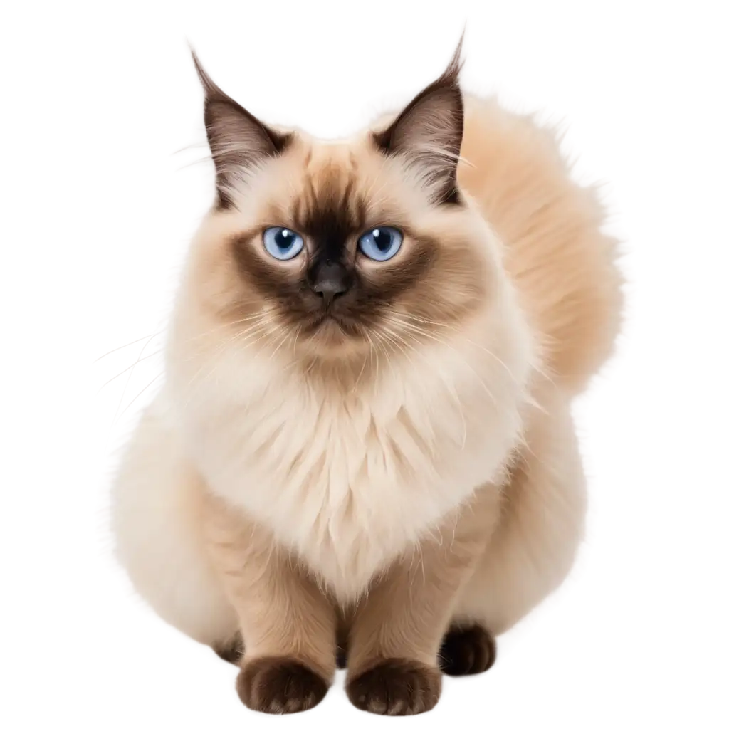 UltraRealistic-Birman-Cat-PNG-A-Photorealistic-FullBody-Shot-for-HighQuality-Image-Use