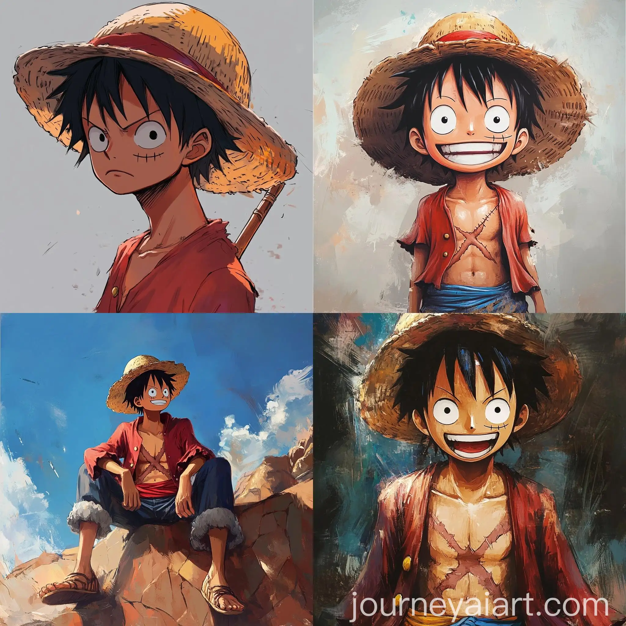 Luffy-from-One-Piece-in-Ghibli-Studio-Style-Artwork
