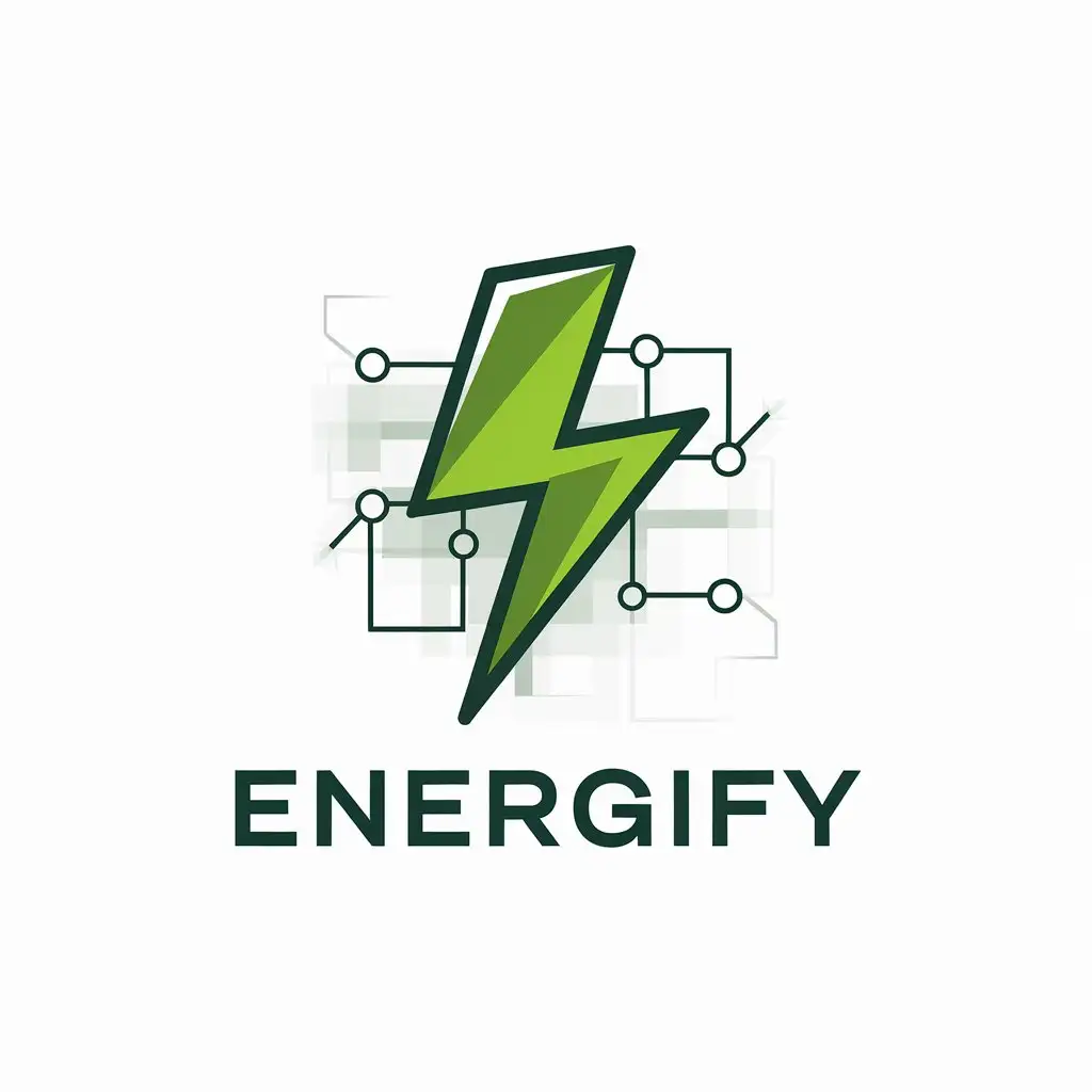 LOGO Design for ENERGIFY Green Electric Theme with Poland Flag Inspiration for Technology Industry