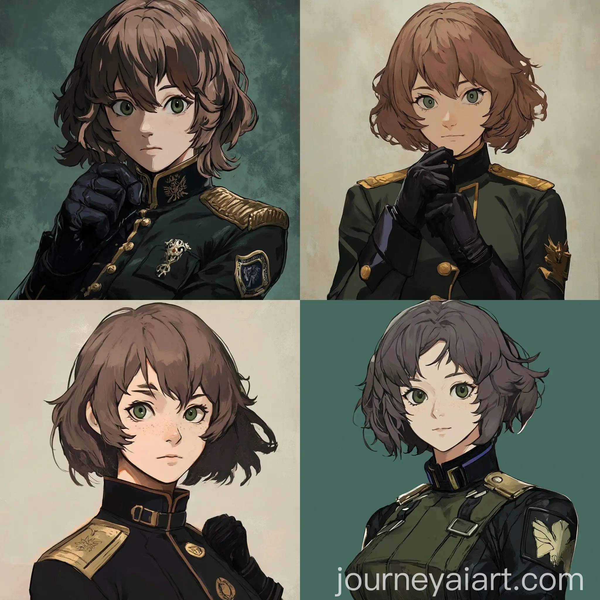 Fire-Emblem-Three-Houses-Style-Girl-in-Officers-Academy-Uniform-and-Black-Gloves