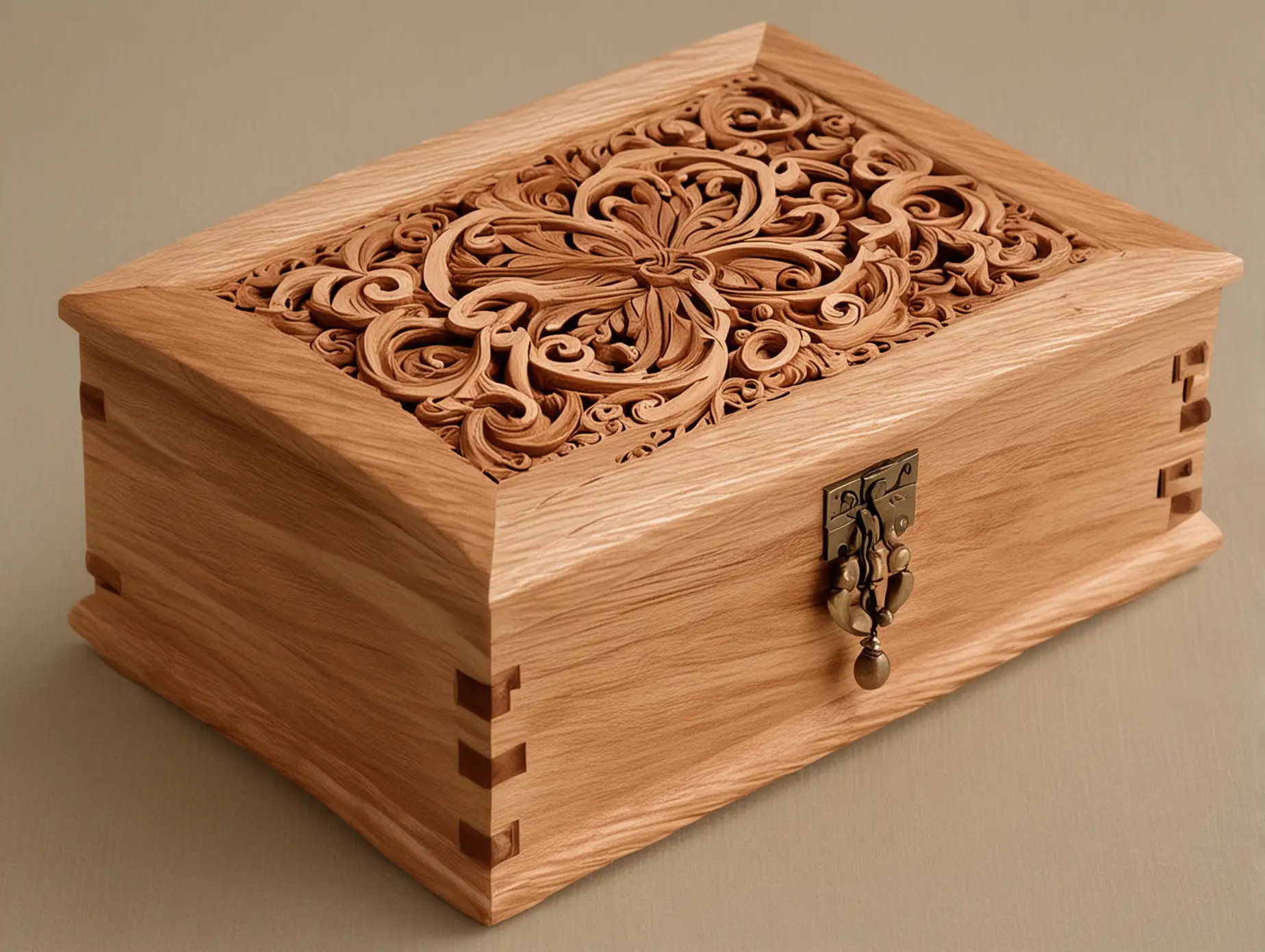 Elegant-Wooden-Jewelry-Box-Design-with-Intricate-Detailing