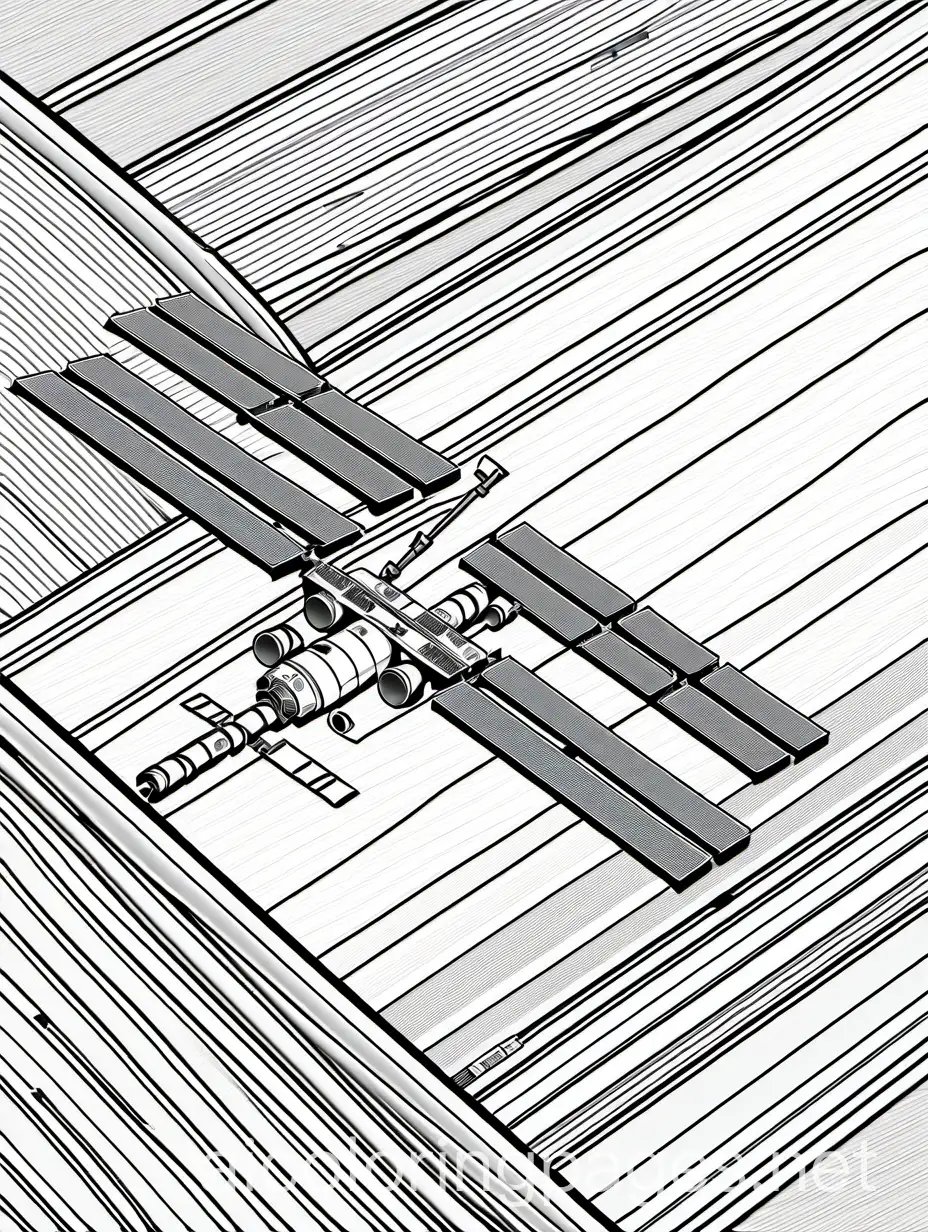 International-Space-Station-Coloring-Page-Simplified-Line-Art-for-Kids