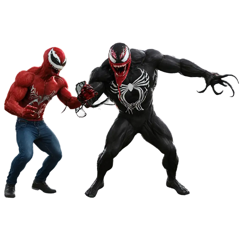 Venom-Mad-at-Carnage-HighQuality-PNG-Image-for-Iconic-Conflict-Scene