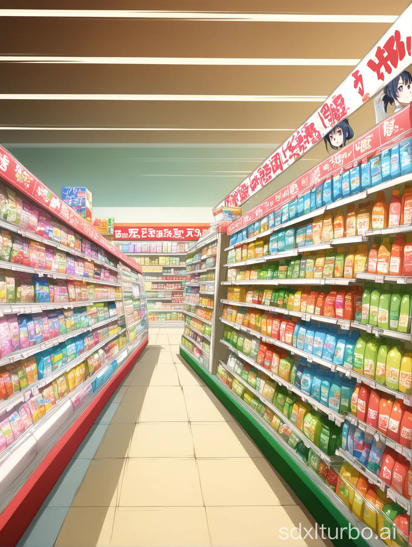 Anime-Style-Japanese-Supermarket-from-a-Side-Angle