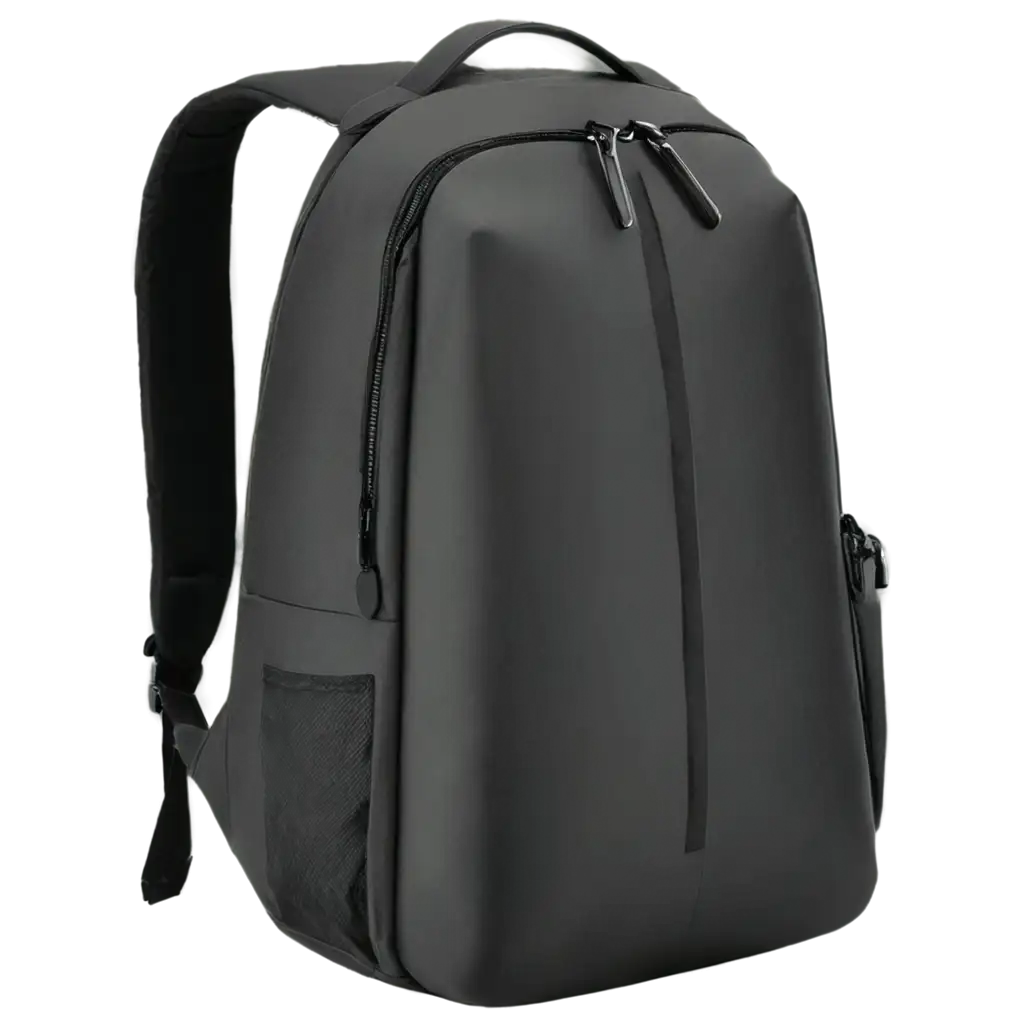 Sleek-Modern-Black-Backpack-PNG-Design-with-Premium-WaterResistant-Finish