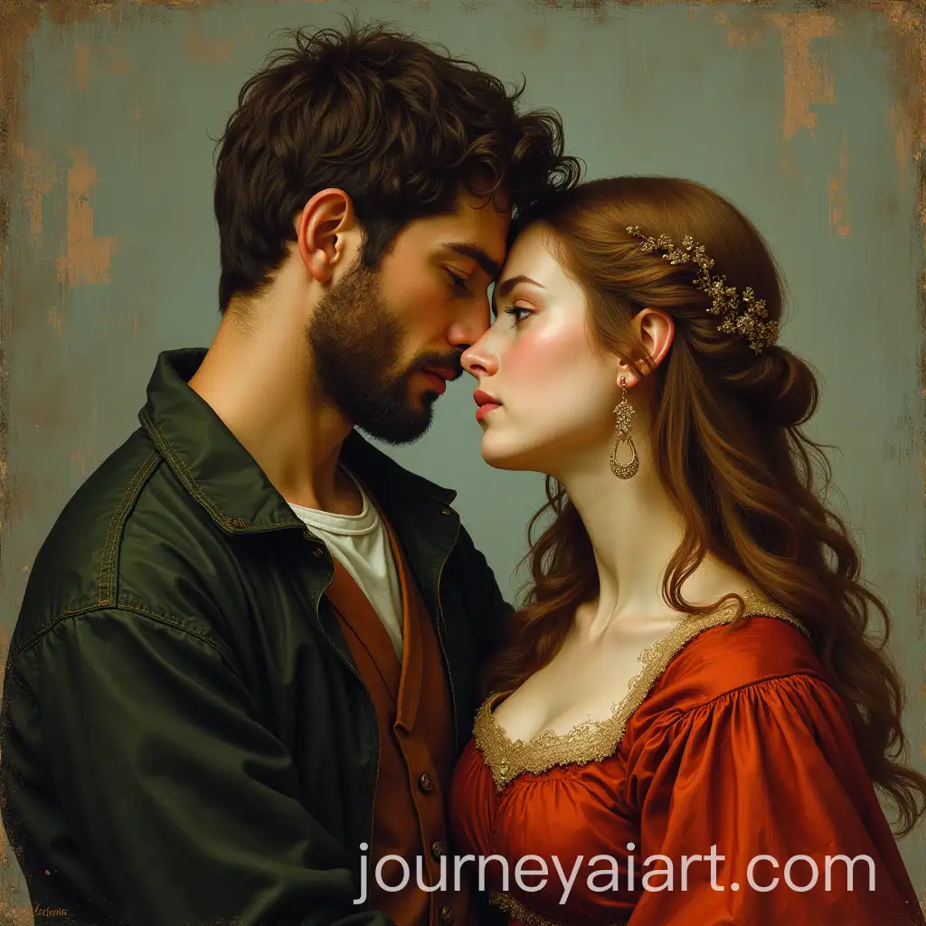 Unspoken-Love-A-Renaissance-Man-Gazing-at-His-Beloved