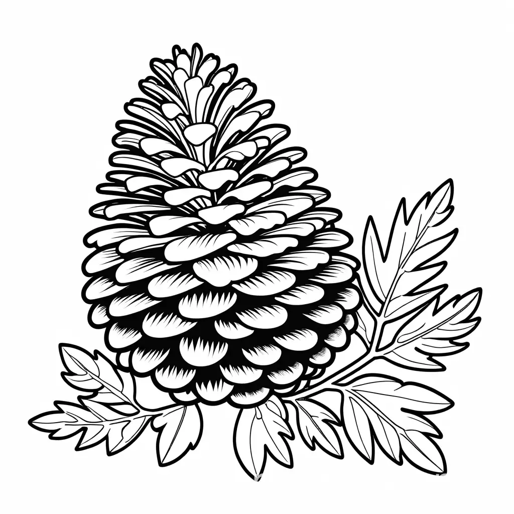 Simple-Pinecone-Coloring-Page-for-Kids