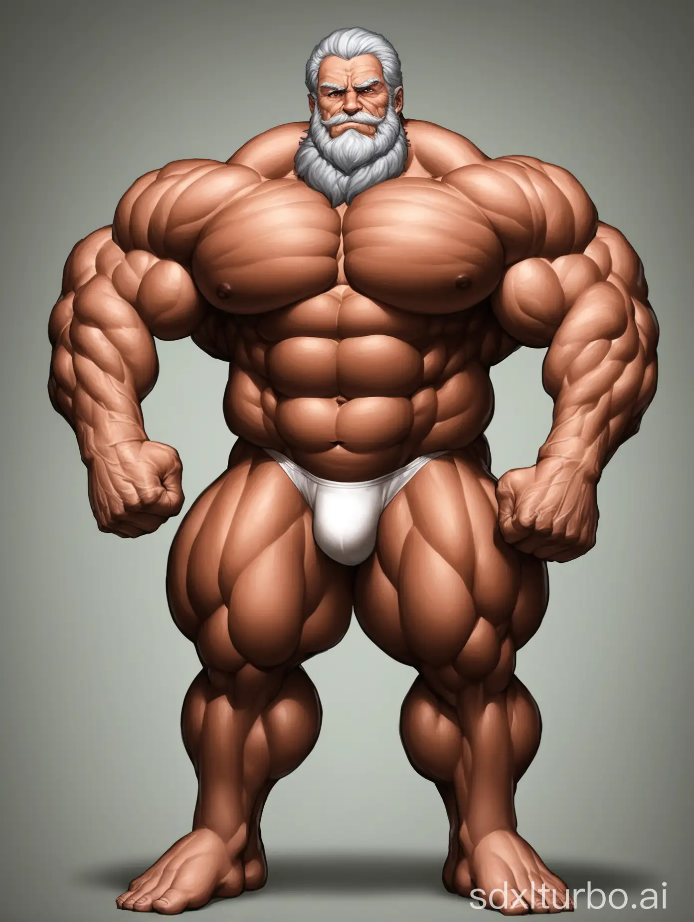 Muscular-Old-Man-Showing-Giant-Biceps-in-Underwear