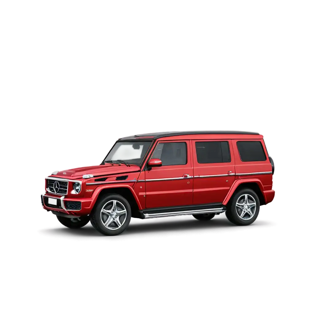 HighQuality-G-Class-Red-Car-PNG-Image-for-Versatile-Usage