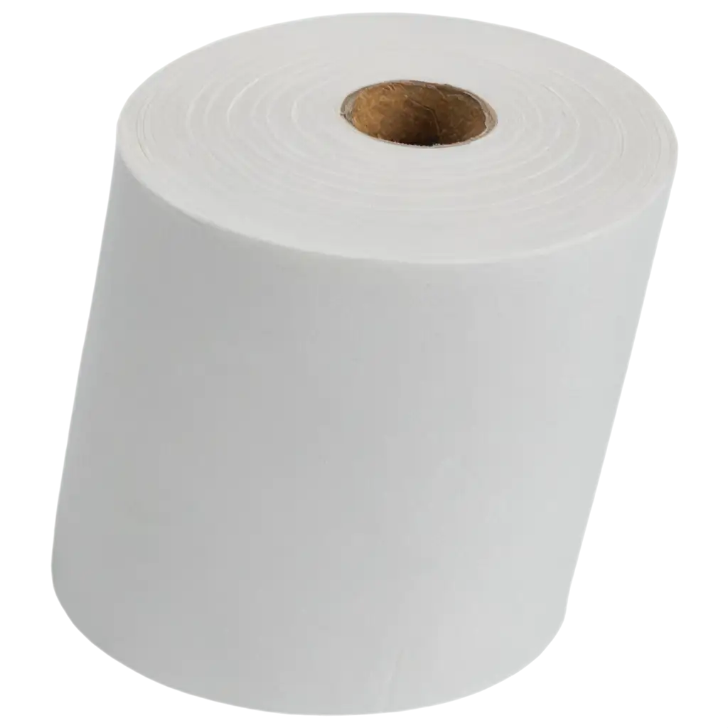 HighQuality-PNG-Image-of-a-White-Paper-Roll-Perfect-for-Versatile-Visual-Content