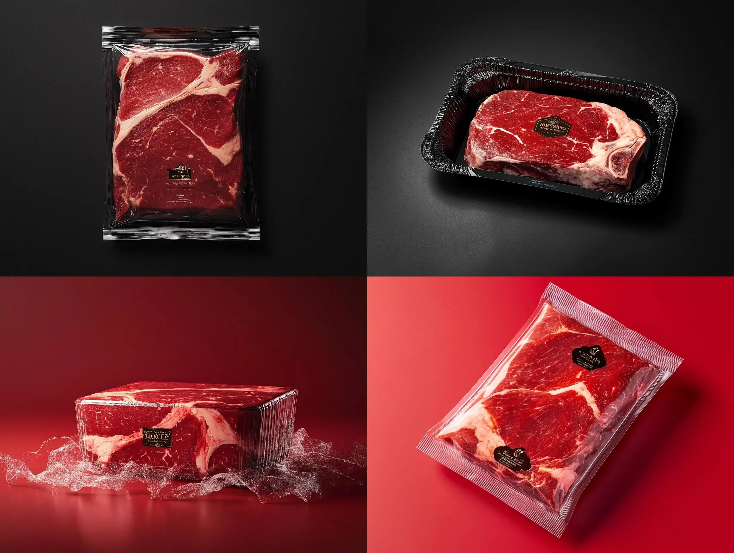 Premium-Surrealism-Trending-Design-2024-Meat-Packaging