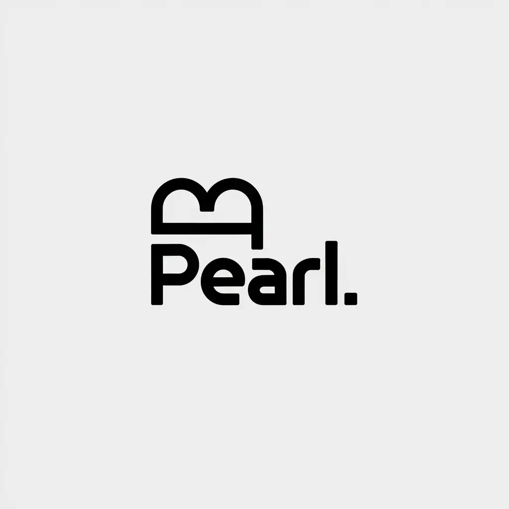 LOGO Design for The Pearl Style Elegant Pearl Symbol with Moderate Design  for Various Industries | AI Logo Maker, image size:1024x1024