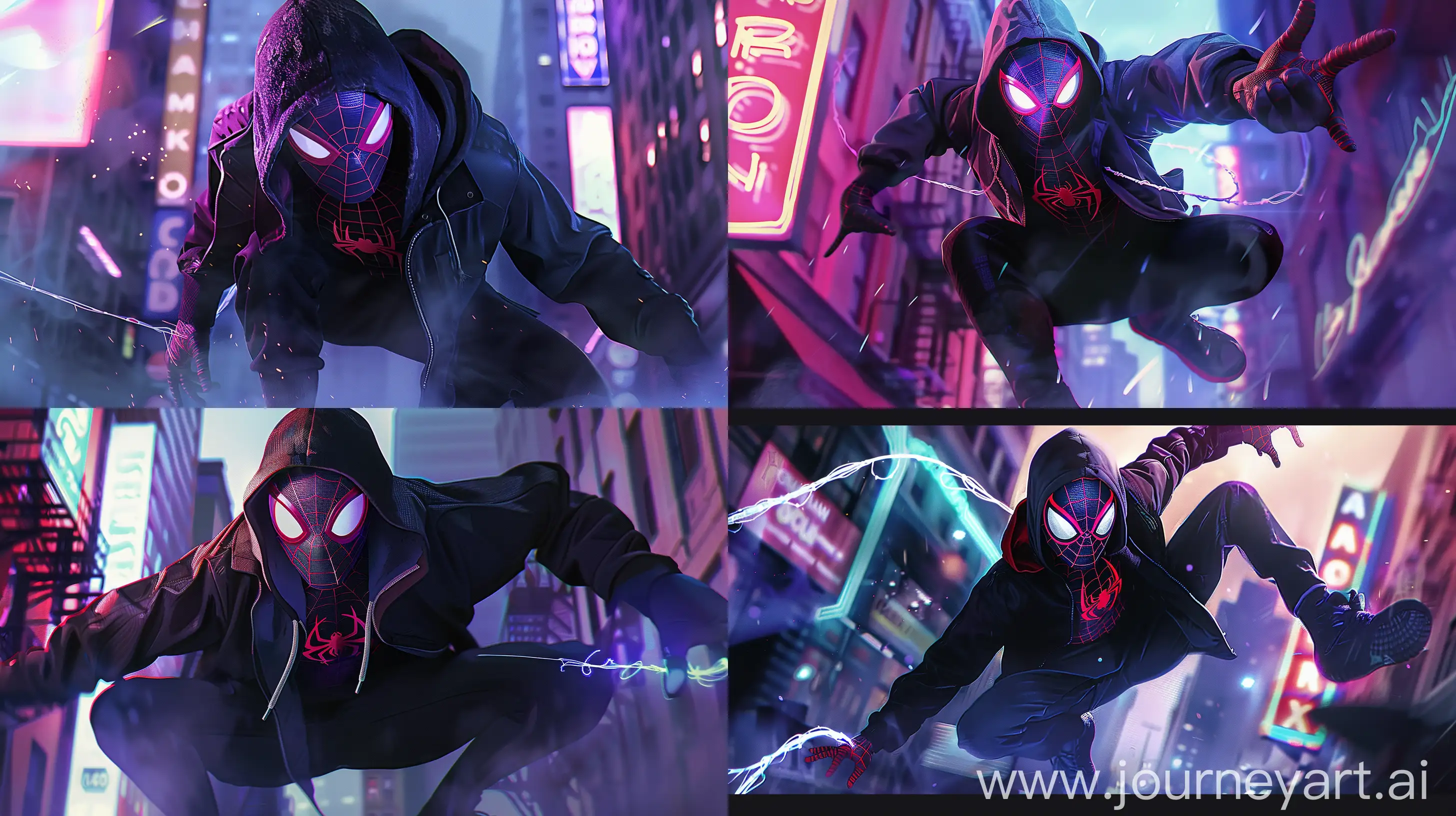 Enraged-Miles-Morales-SpiderMan-in-Realistic-Anime-Style