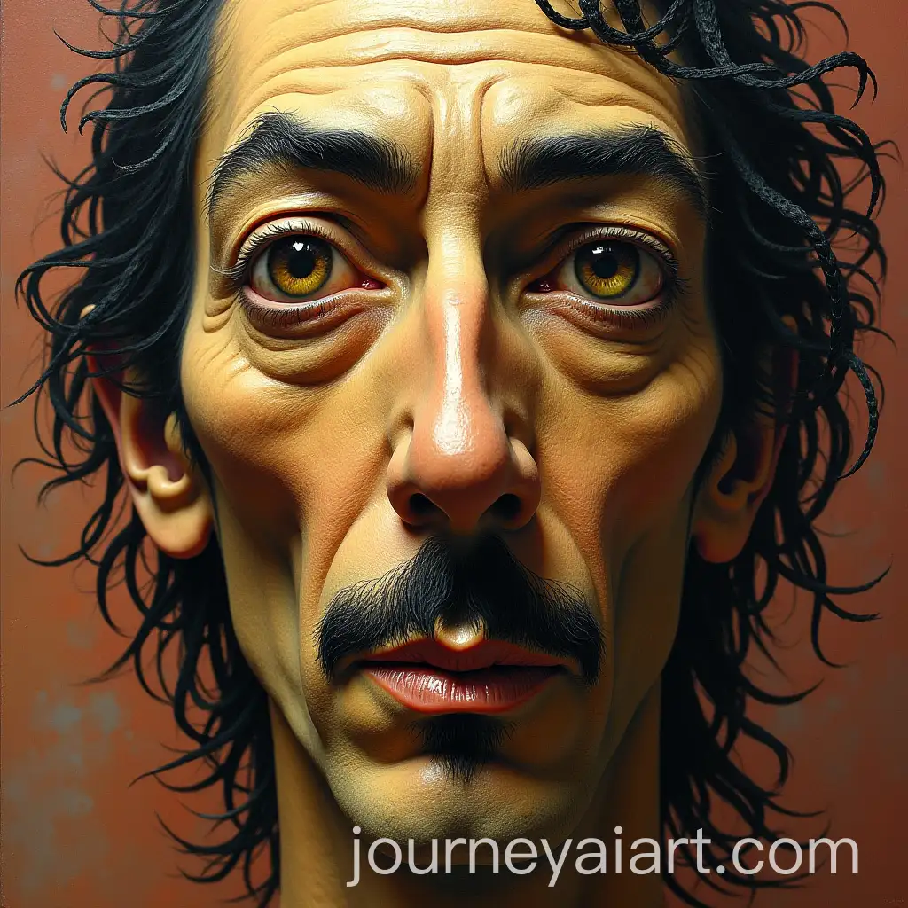 Surreal-Portrait-Inspired-by-Salvador-Dali-with-Distorted-Features