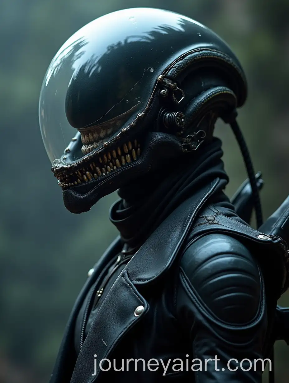 Xenomorph-in-a-Stylish-Fashionable-Suit-with-Transparent-Helmet-Profile-Photo