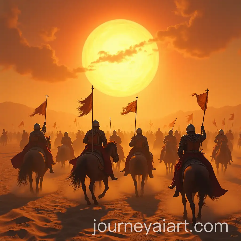 Epic-Battle-with-Crusaders-in-a-Blazing-Desert-Sun