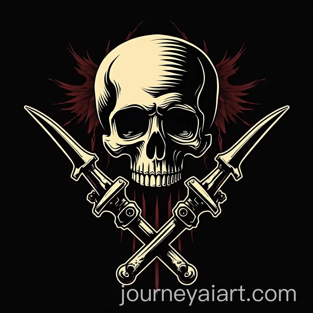 Skull-Biker-EmblemAI-Image-Expansion-Vector-Design-for-TShirt-with-Black-Background
