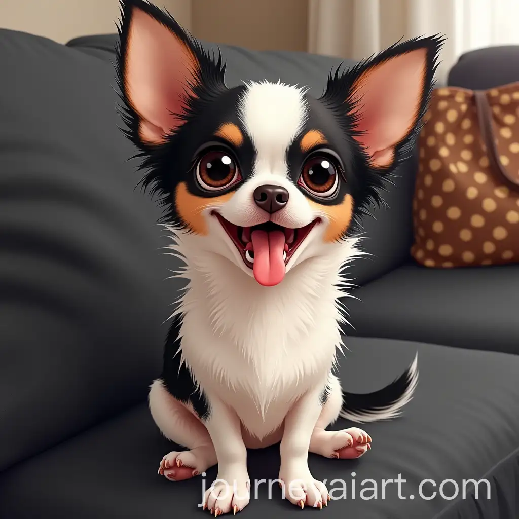 Joyful-Chihuahua-Relaxing-on-a-Dark-Sofa