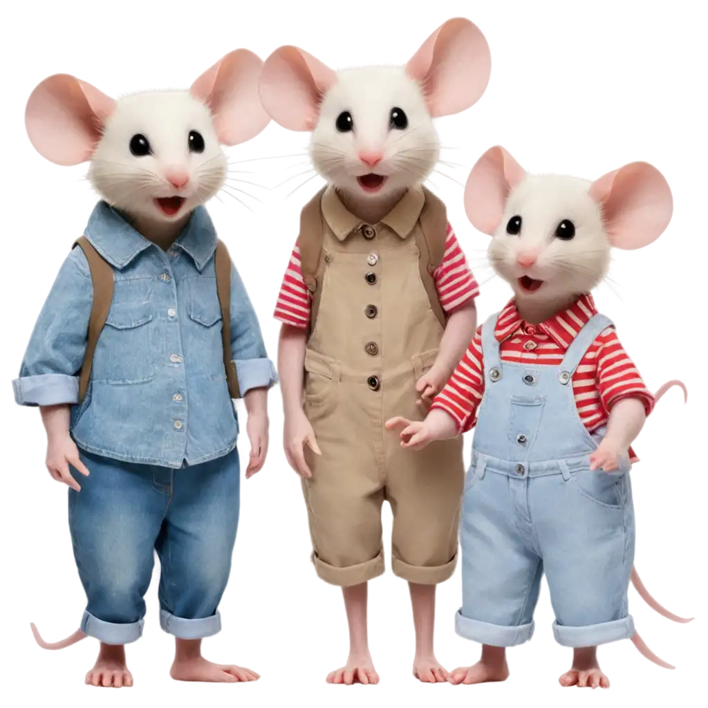 Adorable-Family-of-Mice-PNG-Tourists-in-Style