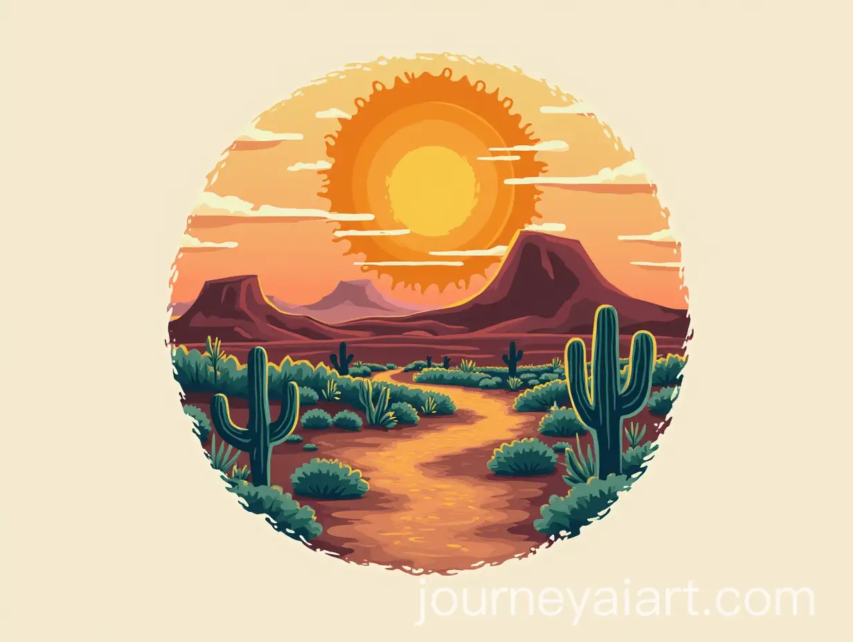 Clothing-Brand-Logo-Inspired-by-Northern-Mexico-Desert-Landscapes-and-Mexican-Traditions