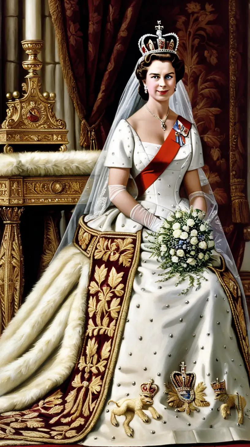 Coronation of Queen Elizabeth II in 1952